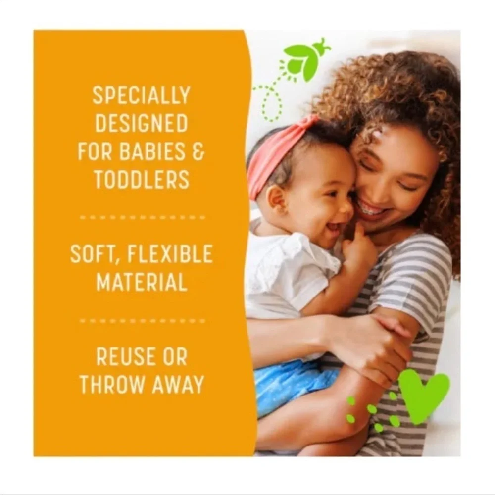 Comforts Deposable Colored Spoons  12 Pack for Babies & Toddlers 0-12 Months NEW
